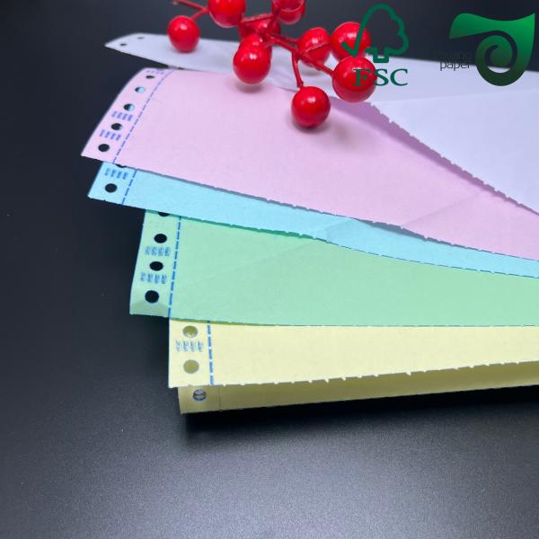 70gsm 75gsm Black Image Smooth CF CB Carbonless Paper 43cm 61cm A2 Copy Paper FSC