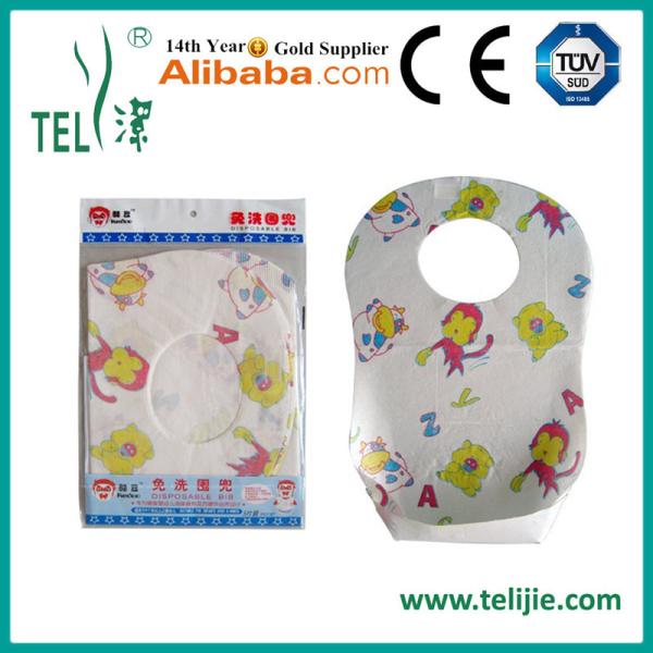 Funy Color Printing 24.5×34.5cm Paper Baby Bibs