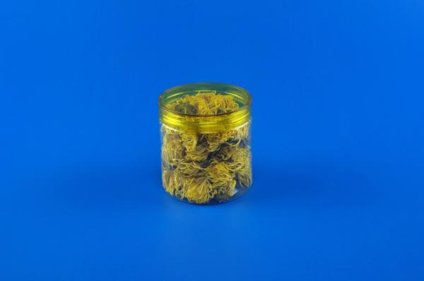 Waterproof Empty Plastic Cans ,  Transparent Pet Coarse Cereals Bottle 420ml