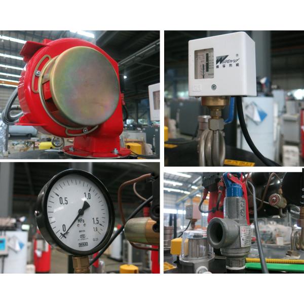 0.7MPA Industrial Vertical 125kg/H High Efficiency Diesel Oil Boiler