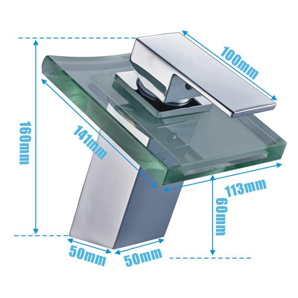 Single Multi - Function Bathroom Basin Faucets Chrome Plated For Body Wash