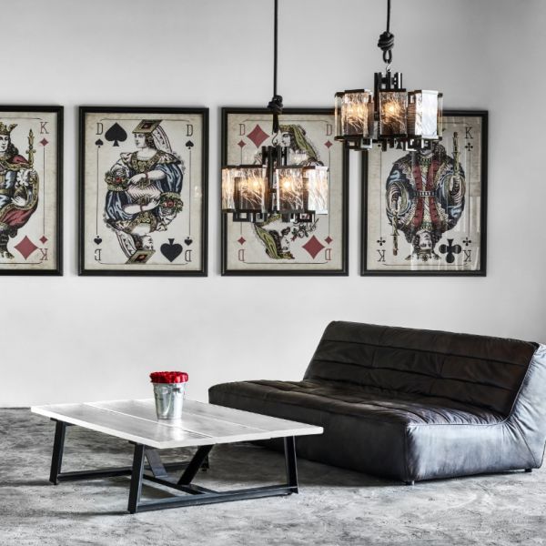 Vintage Style LED Pendant Light with Adjustable Height and 50000 Hours Lifespan for Indoor Decorative Lighting