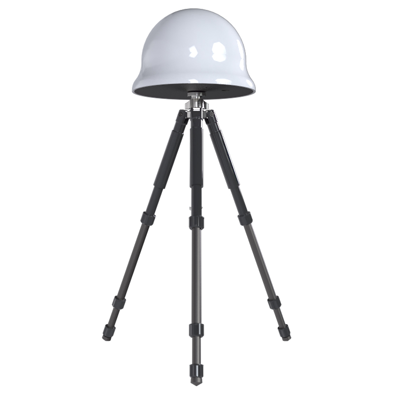 Custom-designed radio receiver/transmitter with full frequency coverage of