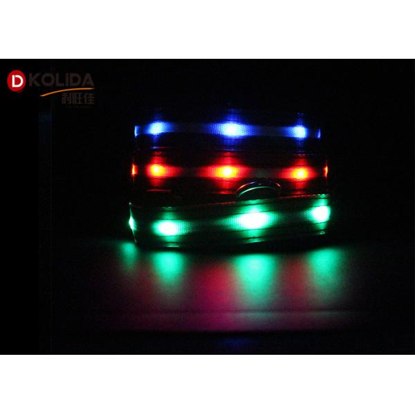 Night Safety Flashing Glow USB Rechargeable LED Dog Collar Leashes Pink / Blue / Red