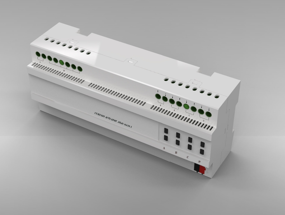 2024  New Release KNX Secure Switch Actuator Home Automatio Smart Home Intelligent System 16A 12 Channel KNX Switch Actuator