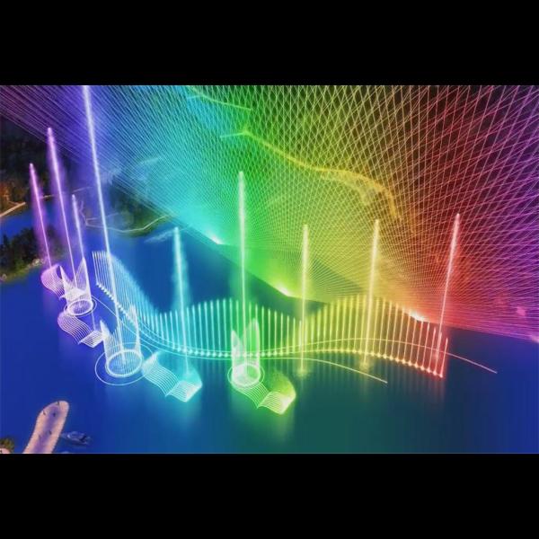 Business Music Floating Water Lake Fountains 380V 220V 50HZ