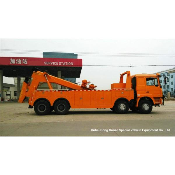 SHACMAN F3000 40Ton Wrecker Tow Truck , Heavy Duty Recovery Trucks