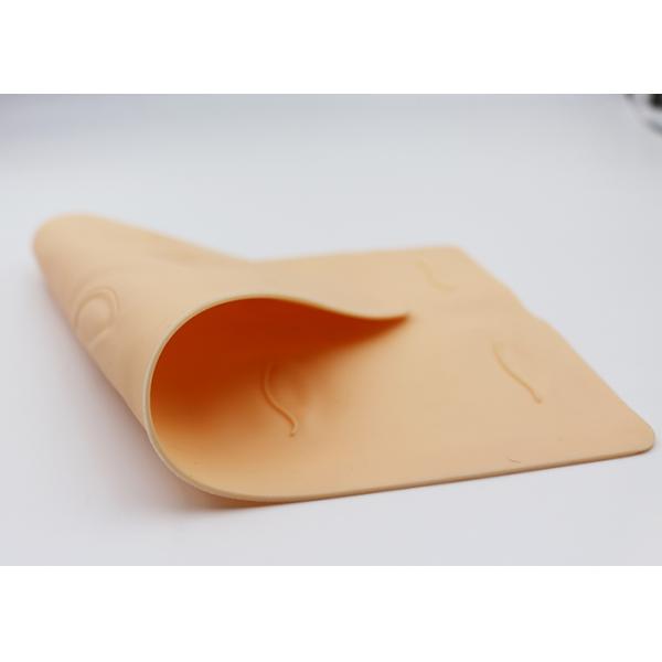 OEM Rubber Fake Tattoo Practice Skins Permanent Makeup Eyebrow Practice Sheet
