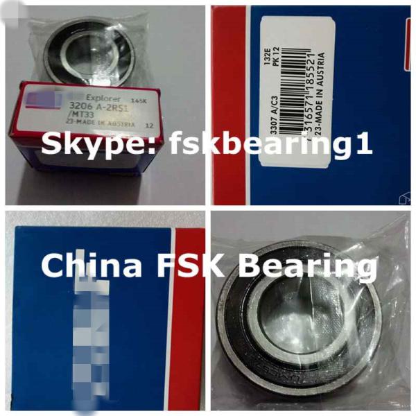 3206A 2RS1Double Row Angular Contact Ball Bearing 30mm x 62mm x 23.8mm