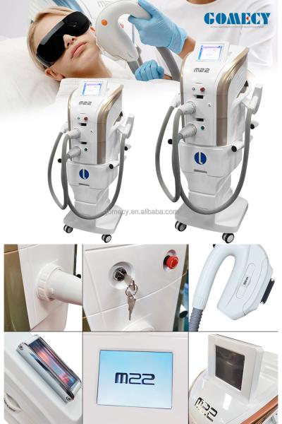 Rejuvenescimento da pele Máquina de beleza multifunção a laser M22 OPT IPL Máquina de depilação