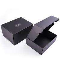 Caixas de correio de remessa em preto com design personalizado