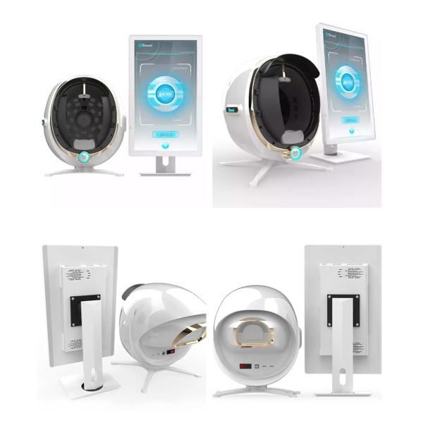 8d Magic Mirror Smart Skin Detector / Ai Skin Analyzer /English Spanish Facial Analysis Machine For Sale