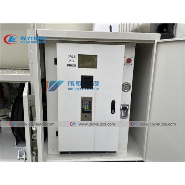 HOWO 15000 Liters LPG Dispenser Truck For Cylinder Refilling