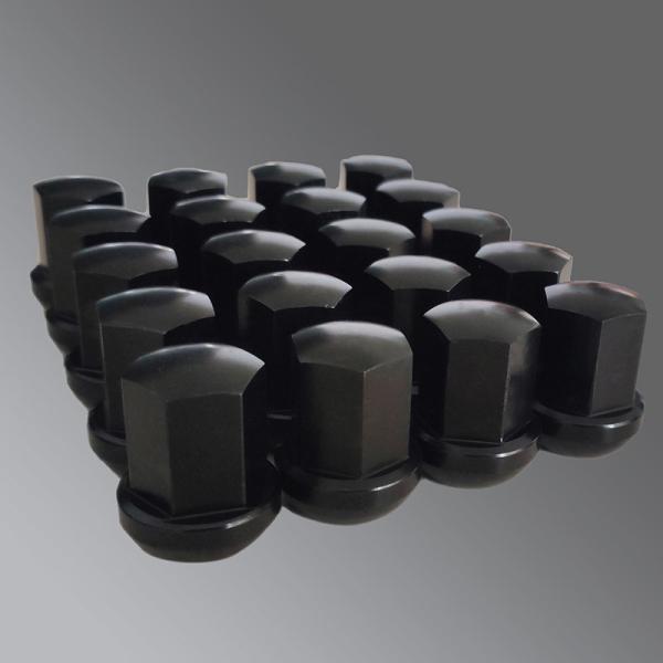 32MM M14x1.5 Black Aluminum Lug Nut for PORSCHE