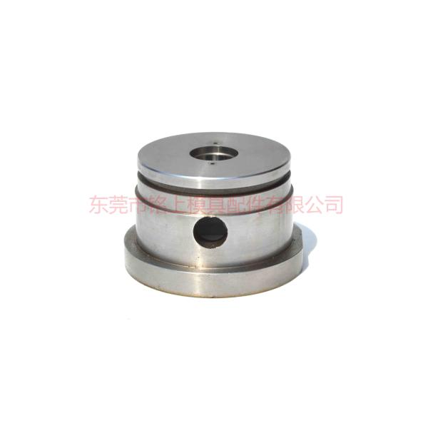 Alloy Steel SKD61 Cnc Turned Components Wear Resistant Black Coating Surface Treatment