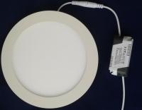 Lumière de panneau LED en retrait antipoussière avec 3000-6500K, Triac ou 0-10V Dimmable, taille de découpe 68-280mm