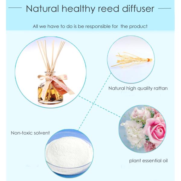 Aromatherapy Room Fragrance Diffuser Household Odor Removal Perfume Glass Bottle