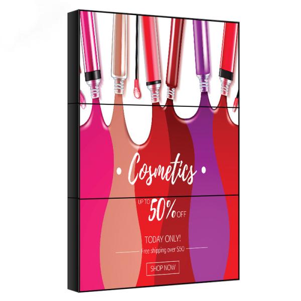 СИД освещает HDMI контржурным светом стена ² 2x3 крытая LCD 55" 800cd/m видео-