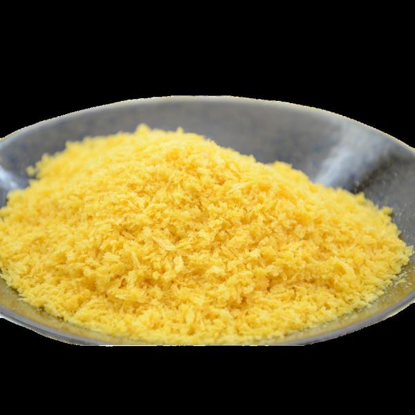 os pães ralados Panko do estilo japonês de 10kg 12mm lascam-se cor amarela