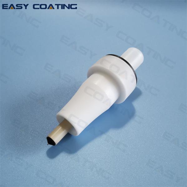 Electrostatic manual and automatic powder gun round nozzles set complete  PTFE material 1008150