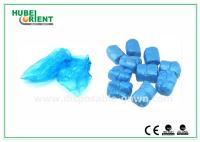 Bleu de laboratoire 3.2g Couvre-pieds jetables/couvre-pieds jetables en plastique à l'intérieur