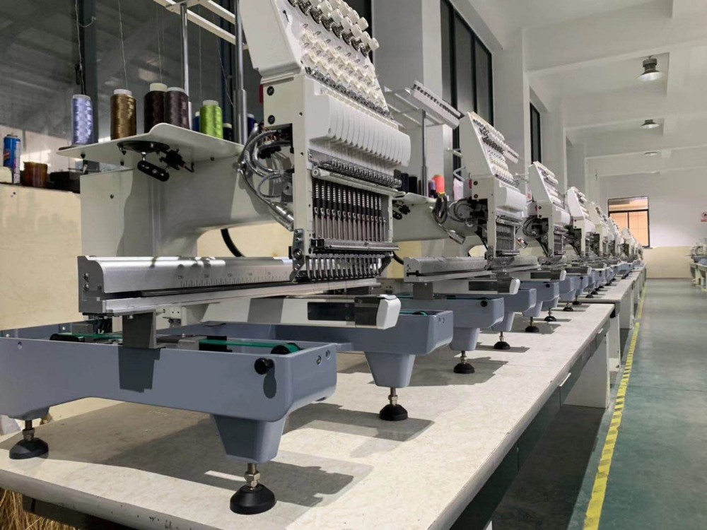 6 Heads Taping Embroidery Machine for Garments and Caps Versatile Embroidery Solution