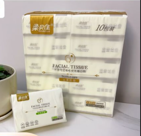 Wallboard Facial Tissue Folding Machine Offering Optional Edge Embossing for