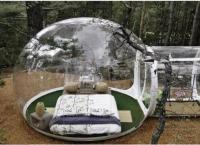 Tente à bulles gonflable gonflable à double couture Tente de camping gonflable