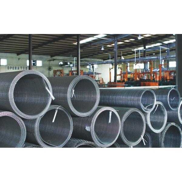 Plain Weave Quarry Screen Mesh ±3% Wire Diameter Tolerance Cloth