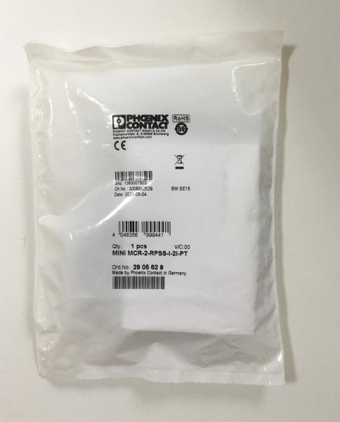 2905629 Phoenix PLC MINI MCR-2-RPSS-I-2I-PT Repeater Power Supply Original New