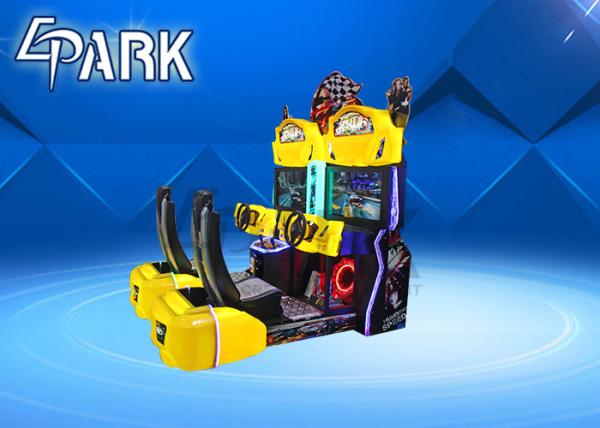 Attractive Cool Split Second Racing Car Game Machine / Pair car simulator game machine