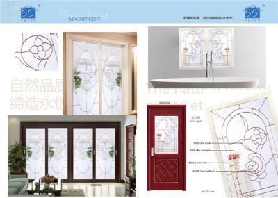 Forma morna de mantimento resistente moderada da colisão de vidro decorativa de Windows vária