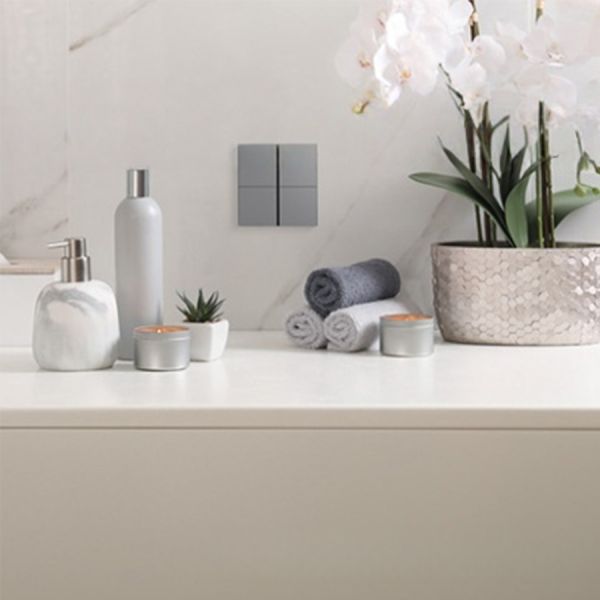 C2E616203_MB_C1 Schneide Cuadro H KNX 4-Key Push-Button Panel for Luxury Homes &