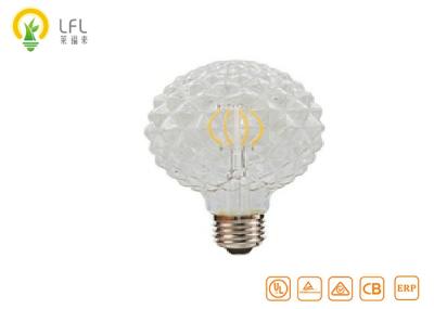 bulbos decorativos do diodo emissor de luz da abóbora de 120V Dimmable com olhar industrial G100