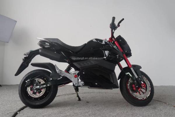 10/12inch Tire Size Motor Bike Racing EEC Moped Electric Motorcycles with 72V Battery