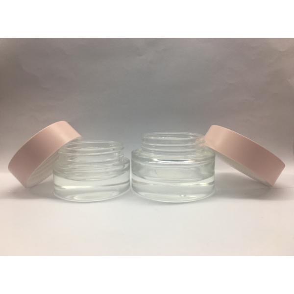 Контейнеры сливк крышки толстого нижнего опарника 30g 50g косметического стеклянного пластиковые