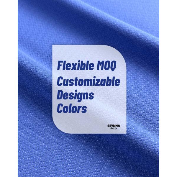 260gsm 48%Recycled Poly + 34%Nylon + 18%Spandex Running Fabric RT-4608