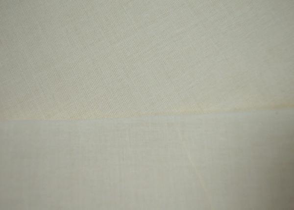 Comfortable Organic Baby Fabric / Cotton Plain Fabric No Harmful Chemicals