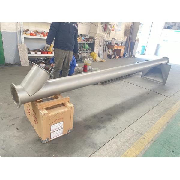 Stainless Steel or Carbon Steel Inclined Screw Conveyor for Conveying Materials