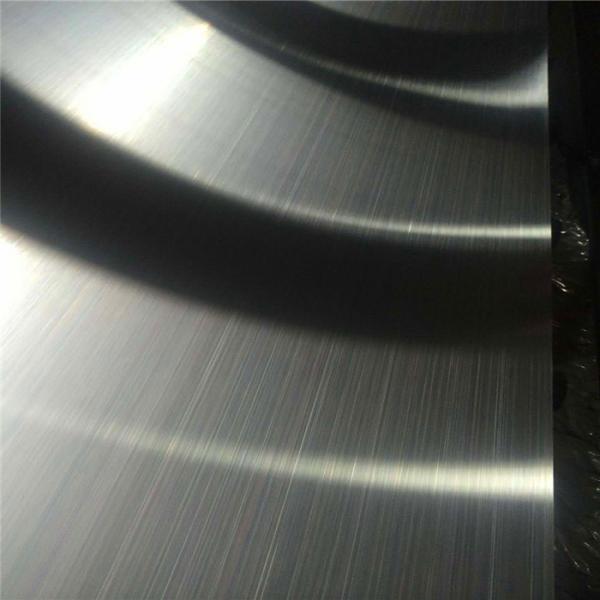 304 HL stainless steel sheet hairline finish covered with PVC Film 1219X2438mm