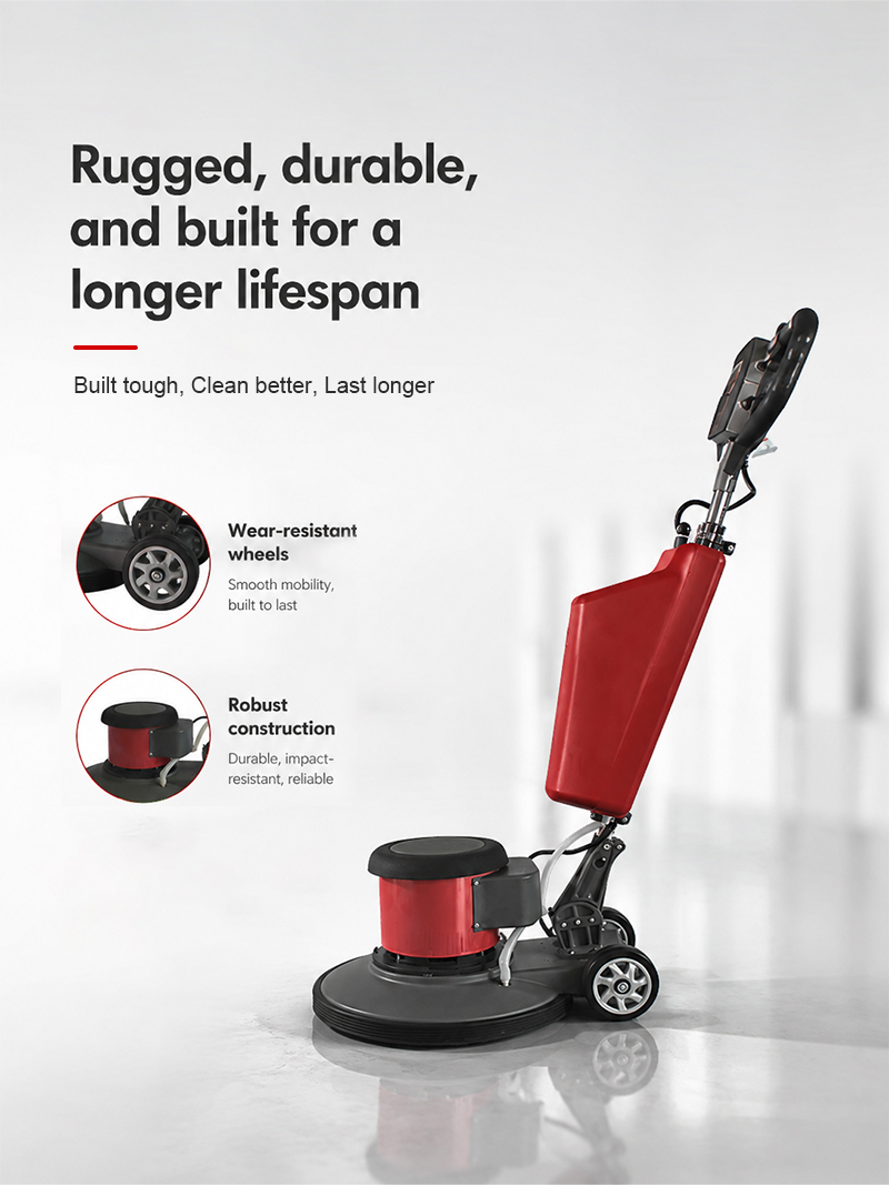 220V Multifunctional Carpet Cleaning Machine Commercial Hotel Supermarket Marble Floor Polishing Machine