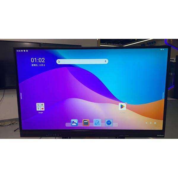 Latest Android (16+256GB) 86 Inch Interactive LCD Smart Board For Class And Office
