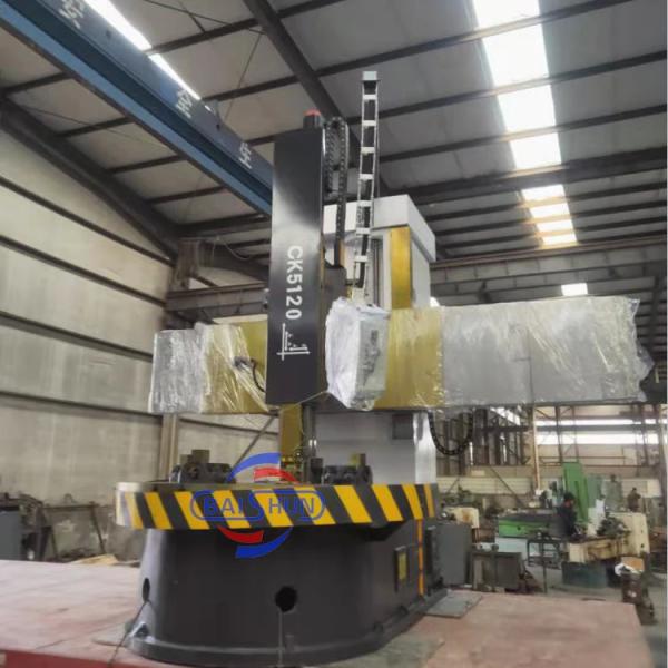 Tour verticale CNC d'occasion, machine de tournage, capacité 1600mm, usage moyen
