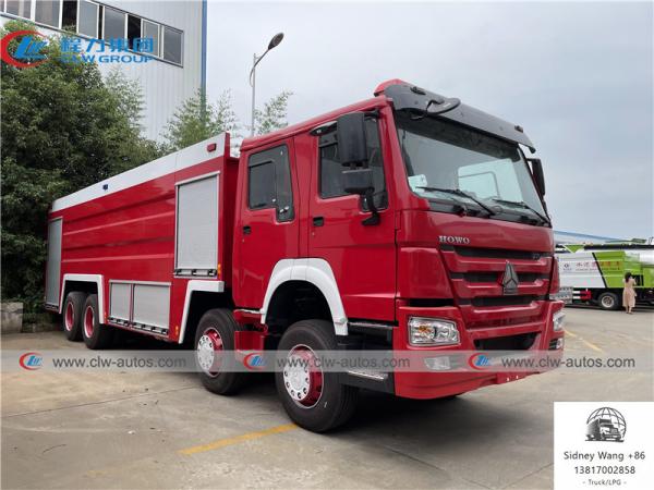 Sinotruk Howo 8x4 371HP 20000L Fire Rescue Truck