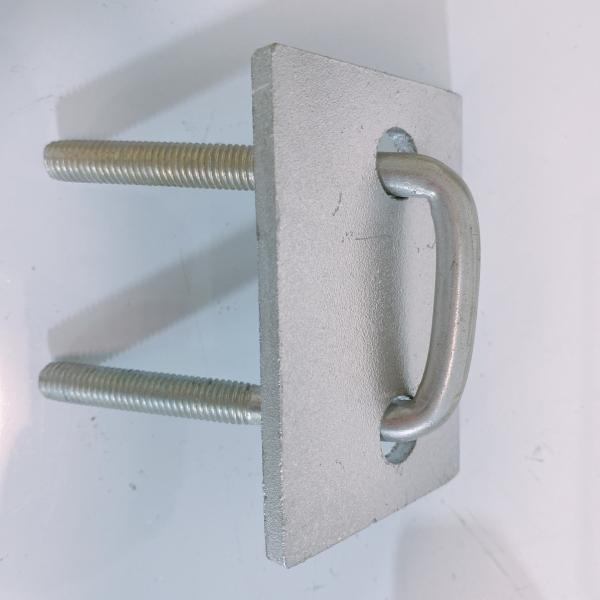 2.83IN 316 Stainless Steel Hanger Beam Clamp Threaded Rod Pipe Clamps For Building