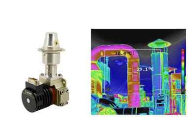 Sensor de imagem térmica MWIR resfriado 320x256 com refrigerador rotativo Stirling