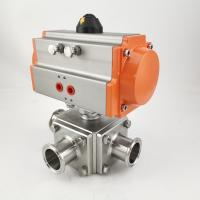 Pneumatique à commande de boule soupapes en acier inoxydable