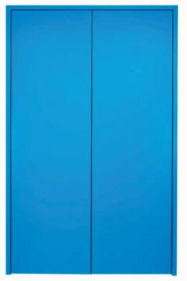 GMP Standard Cleanroom Swing Door , Galvanized Steel Pharmaceutical Doors