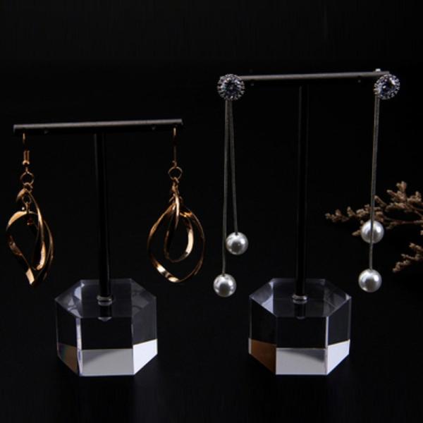 Earring Necklace Jewelry Hanger Transparent Custom Acrylic Products