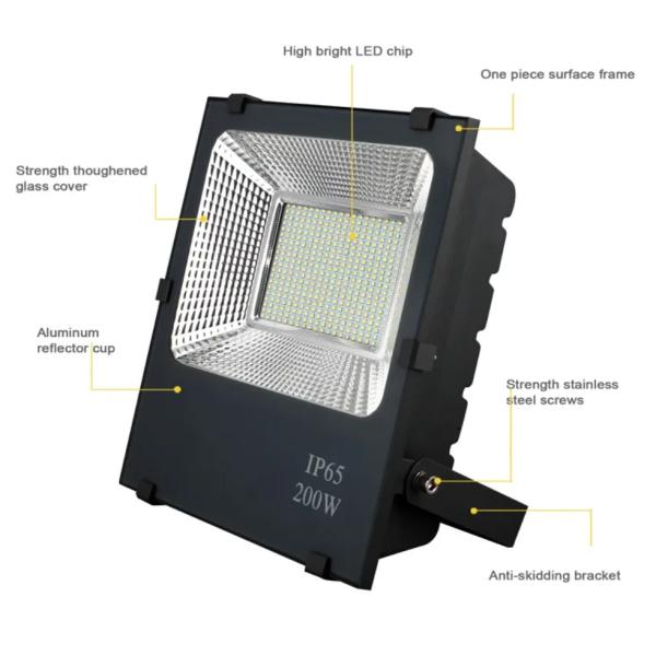 100w Searchlight LED Flood Light AC 200-240V Waterproof IP65 Floodlight Outdoor Lighting Reflector Led Lamp Garden Wall